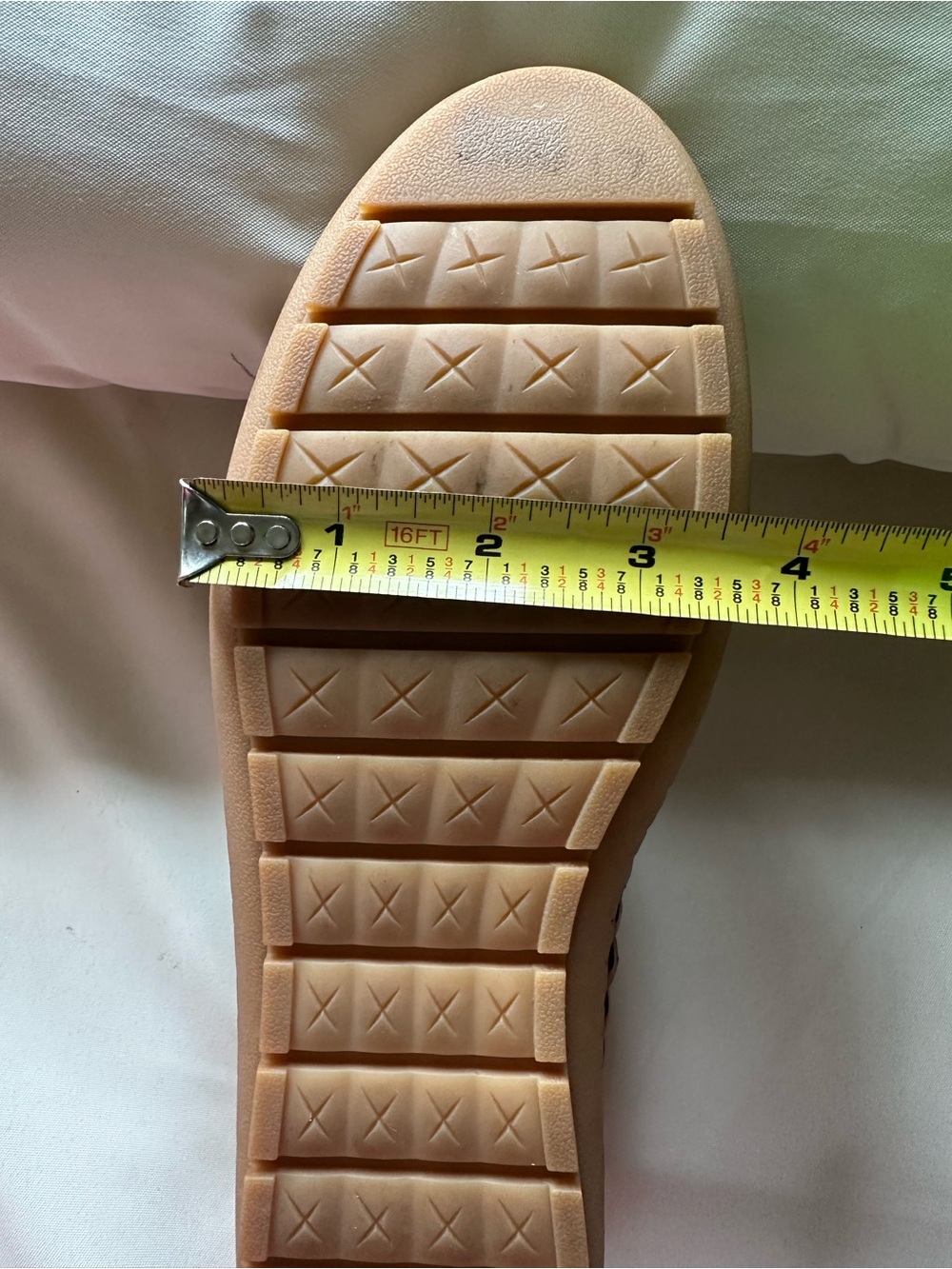 Trotters Tan Woven Leather Slip-On Flats - Women Brown 8.5 - Picture 7 of 7